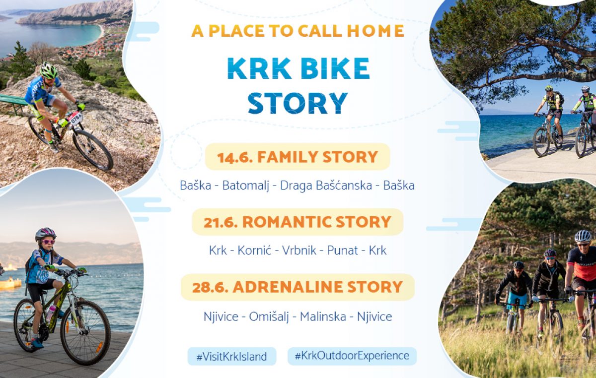 Krk Bike Story 2020: predstavljene tri nove atraktivne biciklističke priče