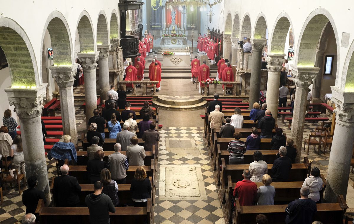Krčka biskupija proslavila sv. Kvirina, svog nebeskog zaštitnika