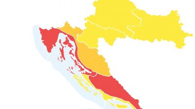 Otok Krk danas u crvenom: Temperature će biti ekstremne, čuvajte svoje zdravlje