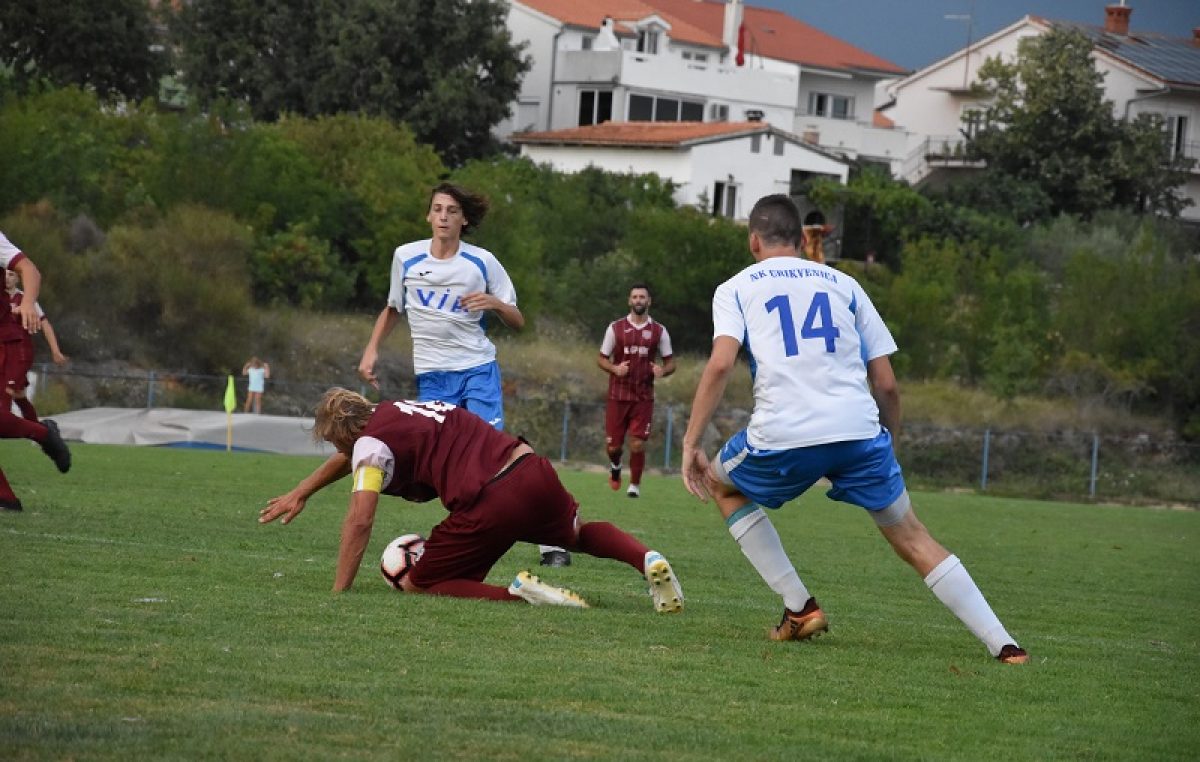 Krk u polufinalu županijskog kupa izgubio od Crikvenice 1:0