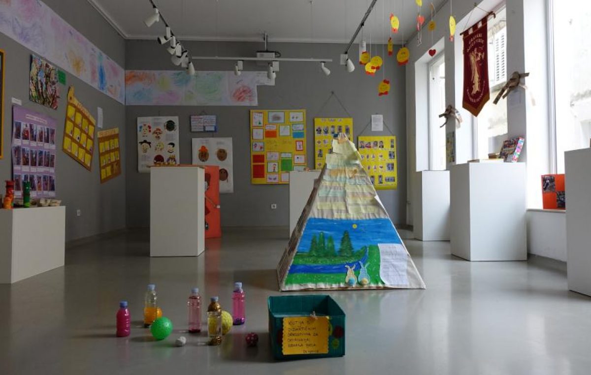 Godišnja izložba Dječjeg vrtića Katarina Frankopan: Sva lica dječjih emocija