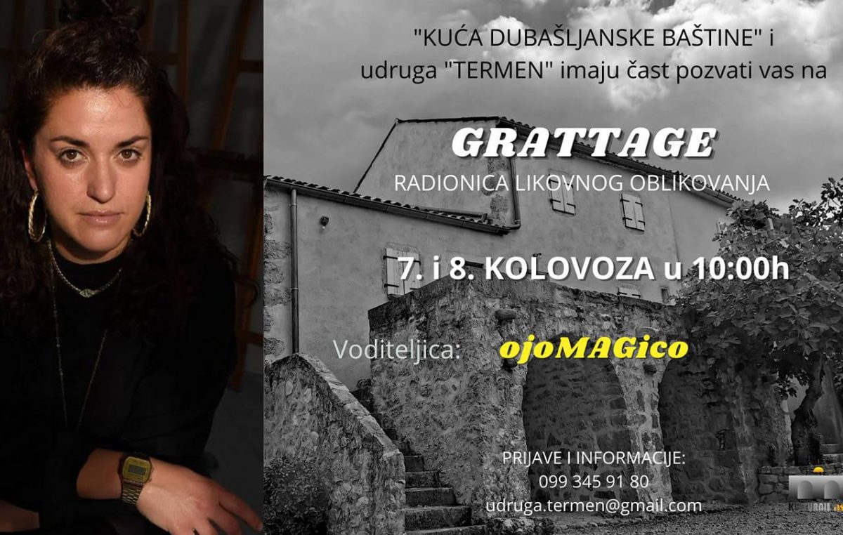 Otvorenje izložbe Jadranke Lacković i Grattage likovna radionica u Kući dubašljanske baštine