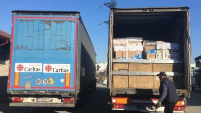 350 tisuća kuna vrijedna humanitarna pošiljka Hrvatskog Caritasa na putu prema ratom pogođenoj Ukrajini