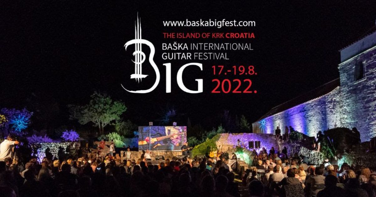 Baška International Guitar Festival na Zlatni otok dovodi zvučna glazbena imena
