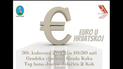 Tribina „Euro u Hrvatskoj“ ovog utorka u Krku