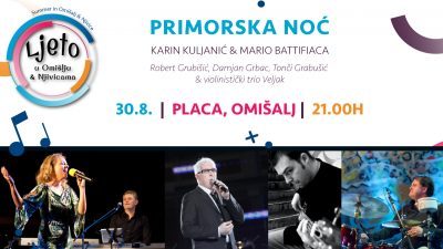 Primorska noć u Omišlju uz koncert Karin Kuljanić i Marija Battifiace