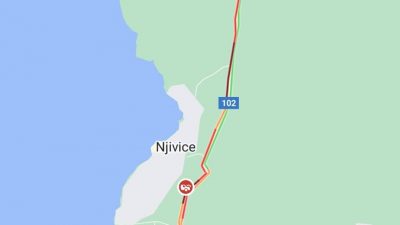 Teška prometna nesreća kod Njivica, u sudaru kamiona i automobila poginula jedna osoba