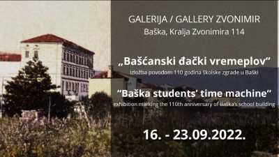 FOTO Izložba “Bašćanski đački vremeplov” otvorena za 110. rođendan školske zgrade u Baški
