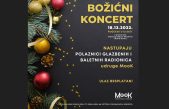 Božićni koncert polaznika glazbenih i baletnih radionica MooK-a