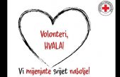 “Dragi volonteri, sretan vam vaš dan! Hvala od srca što ovaj svijet činite boljim mjestom”
