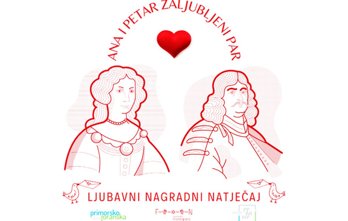 Putovima Frankopana: Ana i Petar zaljubljeni par, nagradni natječaj za djecu povodom Valentinova