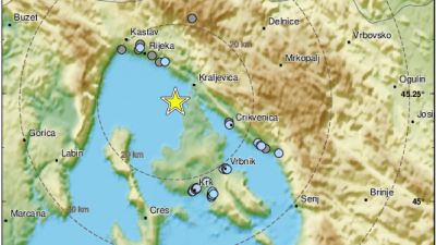 Slabiji potres ponovo zatresao otok Krk