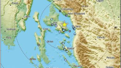 Potres na otoku Krku, epicentar je kod Drage Bašćanske