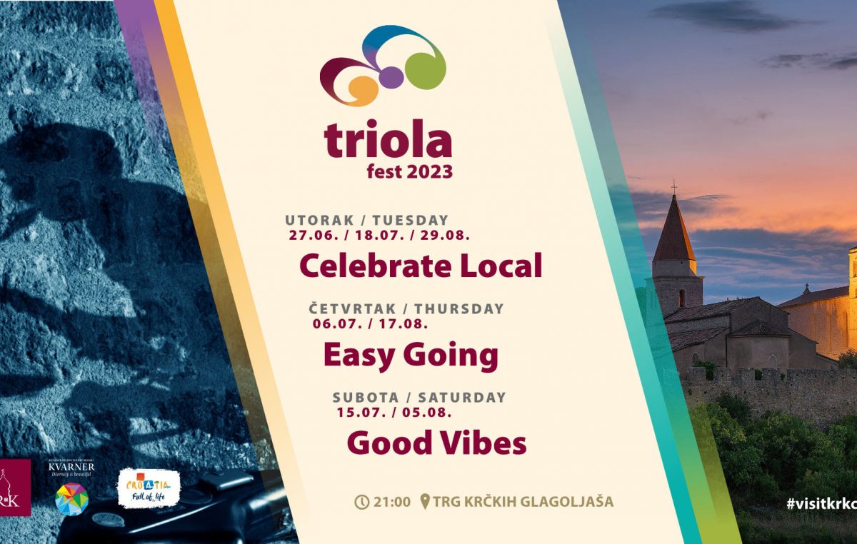 Počinje Triola Fest 2023: Folklorno društvo Poljica, Klapa Nono i Martina Majerle Trio