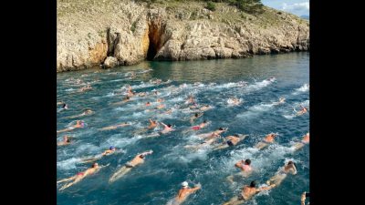 Održan 21. amaterski plivački maraton Vrbnik – Risika
