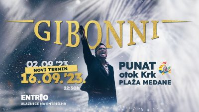 Treća sreća: Gibonnijev koncert u Puntu odgođen za 16. rujna!