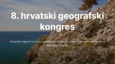 Malinska domaćin 8. hrvatskog geografskog kongresa