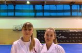 Zara Burnić i Ira Šekuljica na pripremama Hrvatske karate reprezentacije