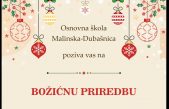 OŠ Malinska-Dubašnica poziva na tradicionalnu Božićnu priredbu