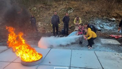 [FOTO] Sedamdesetak mališana iz Područne vatrogasne zajednice Liburnije i otoka Krka oduševljeni trenažnim centrom u Šapjanama