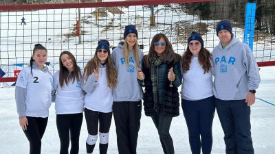 Studentice Veleučilišta PAR sudjelovale na Unisport Snow natjecanju u odbojci na snijegu