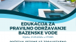 NZZJZ PGŽ: Besplatna edukacija za privatne iznajmljivače o preporukama za pravilno održavanje bazenskih voda