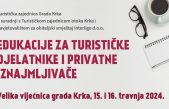 Priključite se radionicama za turističke djelatnike i privatne iznajmljivače u gradu Krku