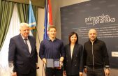 Župan Komadina primio uspješnog biatlonca Matiju Legovića