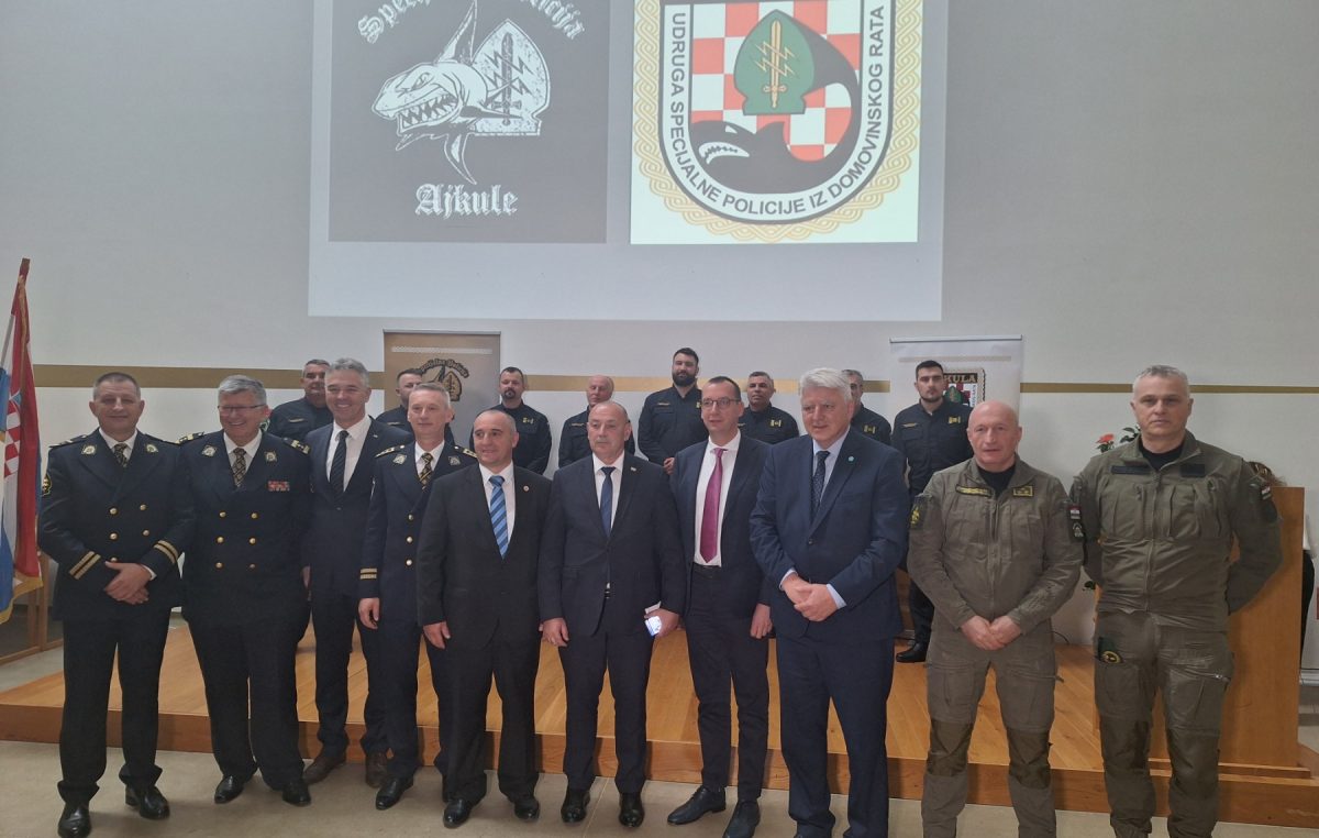 Svečanom akademijom obilježena 33. obljetnica osnivanja Specijalne jedinice policije Rijeka „Ajkula“