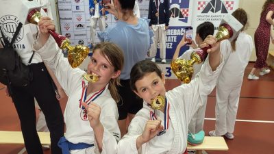 Kup Hrvatske u karateu: Nove reprezentativke sa otoka Krka