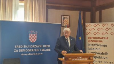 Župan Komadina na konferenciji o demografiji u Hrvatskoj