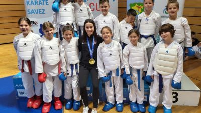 [FOTO] Karate: Pet zlatnih medalja stiglo na Krk