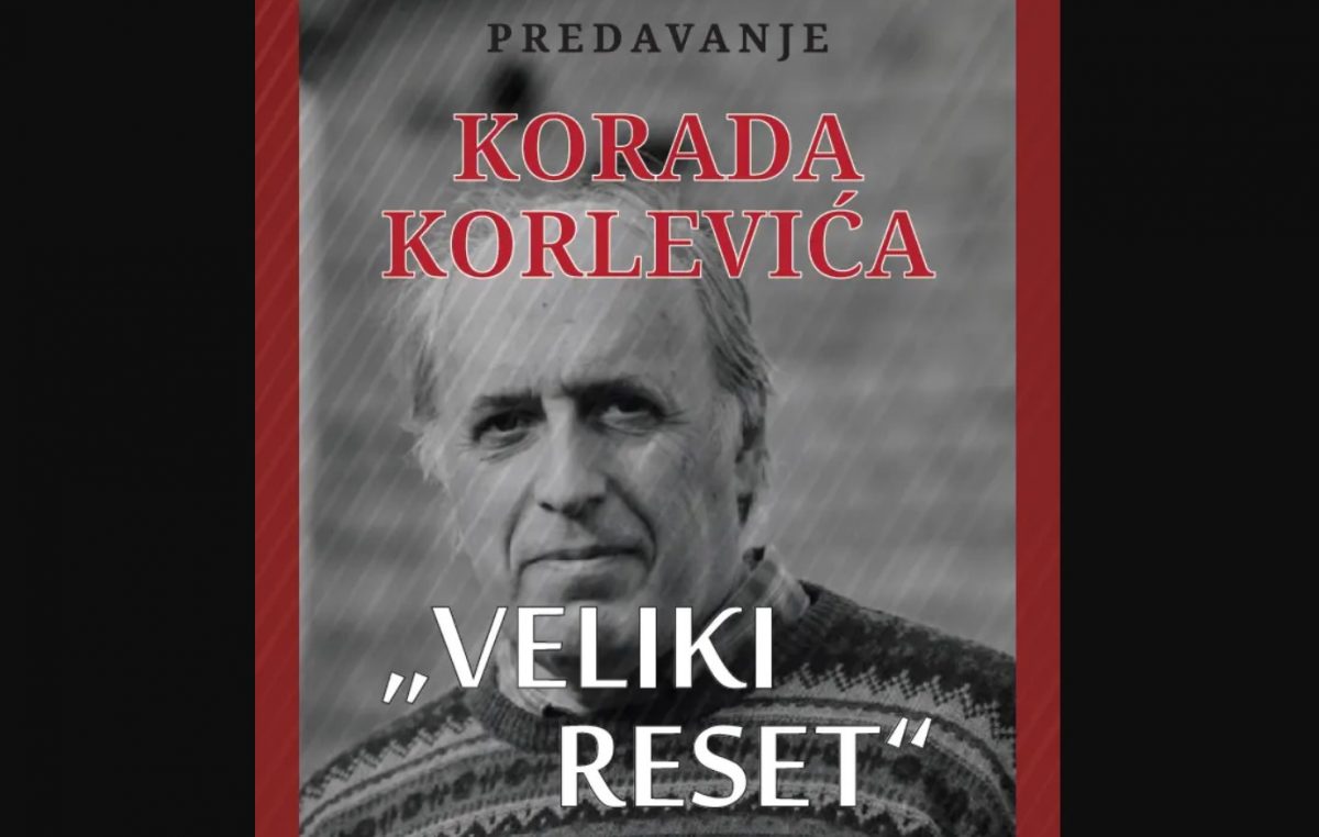 “Veliki reset”: Predavanje Korada Korlevića u Omišlju