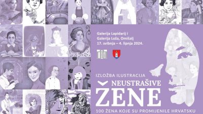 Poznata hrvatska izložba “Neustrašive žene” stiže u Omišalj povodom Dana Općine