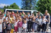Zamjenica Medarić predala ključeve novog vozila za prijevoz učenika osnovne škole u Mrkoplju