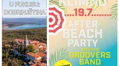 Koncerti, after beach partyji i puno dobre zabave ovoga tjedna na području Dobrinjštine