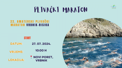 Vrbnik: Kazalište, glazba i 22. plivački maraton Vrbnik – Risika