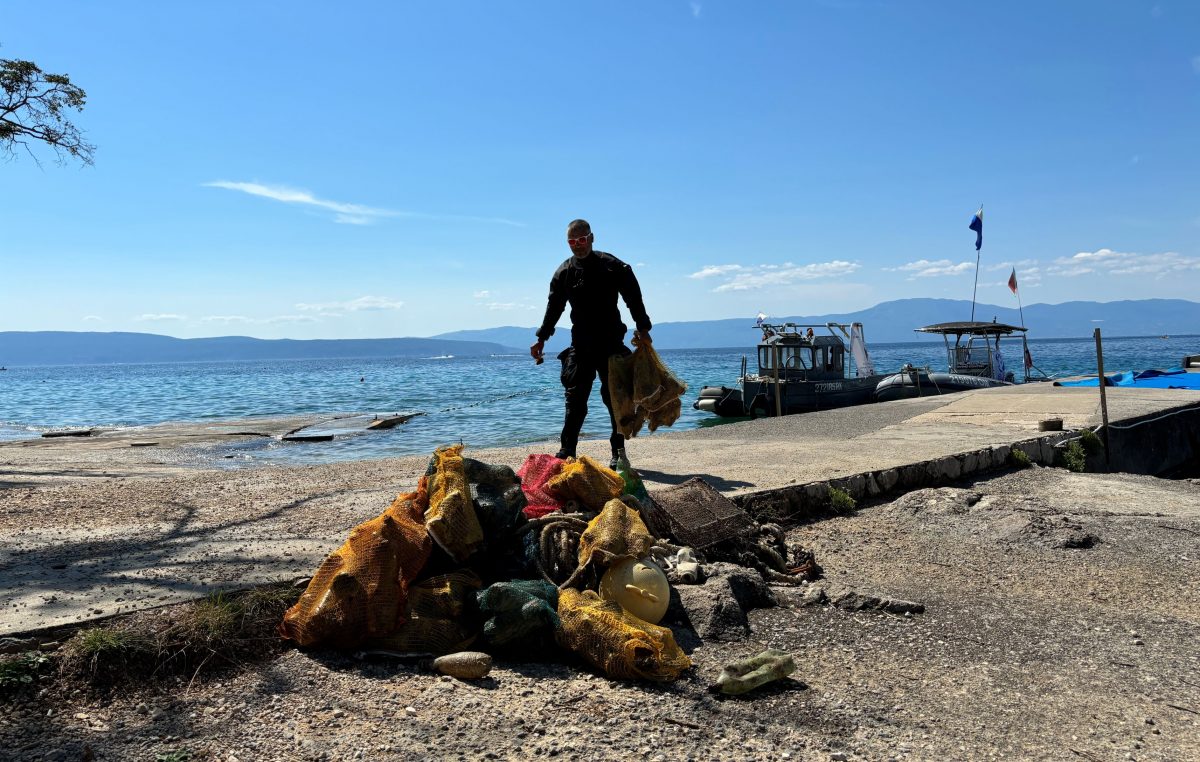 Njivice: Uspješno održana prva akcija čišćenja podmorja projekta Deep CleanUp