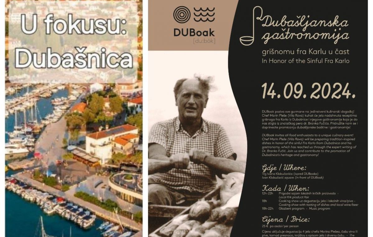 Dubašljanska gaštronomija – grišnomu fra Karlu u čast