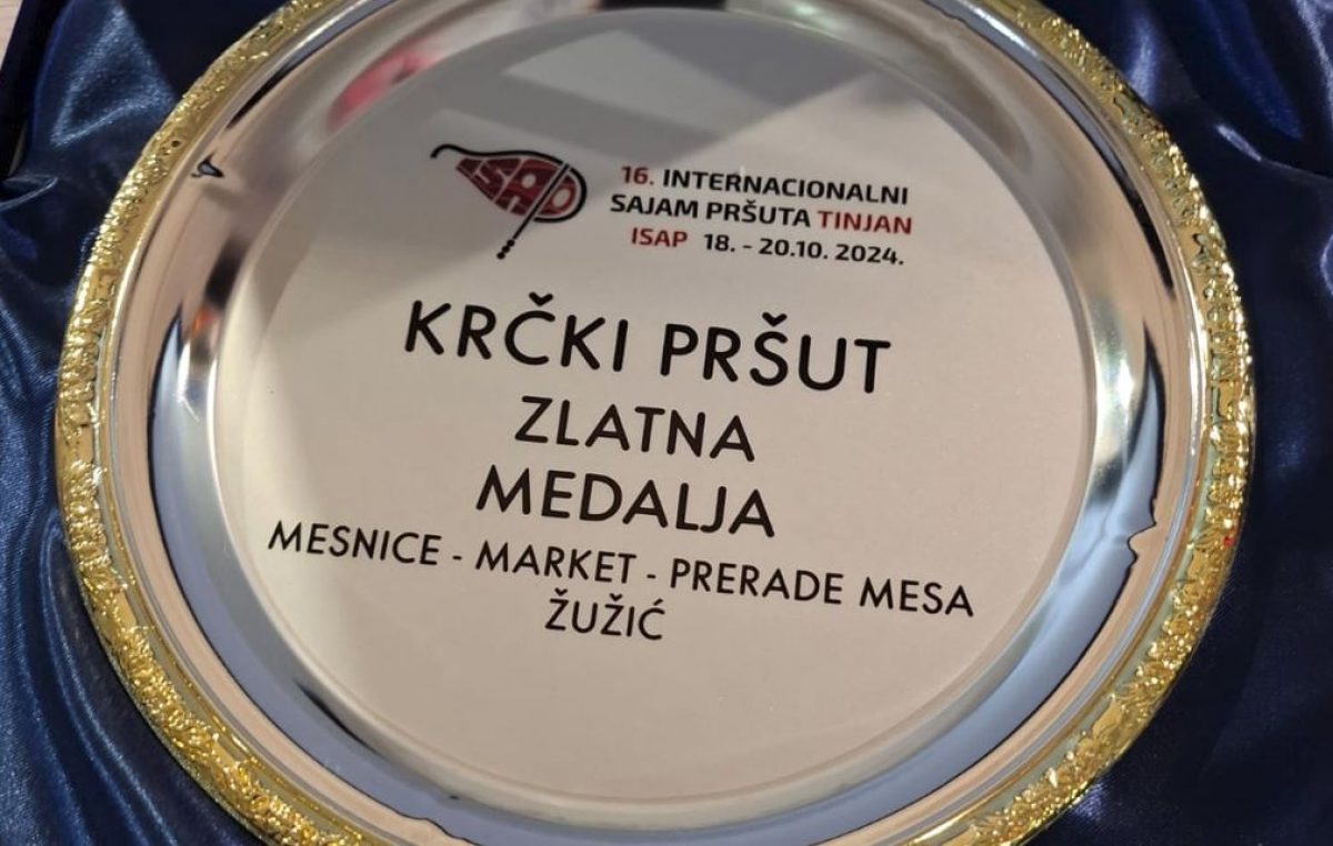 Krčkom pršutu zlatna medalja na 16. ISAP-u Tinjan