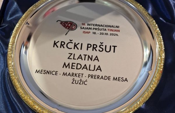 Krčkom pršutu zlatna medalja na 16. ISAP-u Tinjan