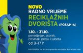 Novo radno vrijeme reciklažnih dvorišta