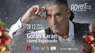 Goran Karan ovog vikenda donosi mediteranski duh na Advent u Krku