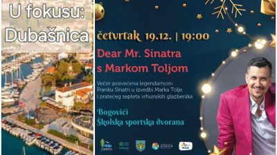 Dear Mr. Sinatra s Markom Toljom danas u Malinskoj