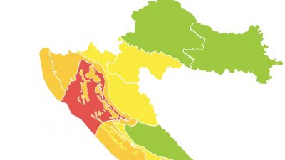 Krčki most u nedjelju zatvoren za promet, izmjereni udari bure od 160 km/h