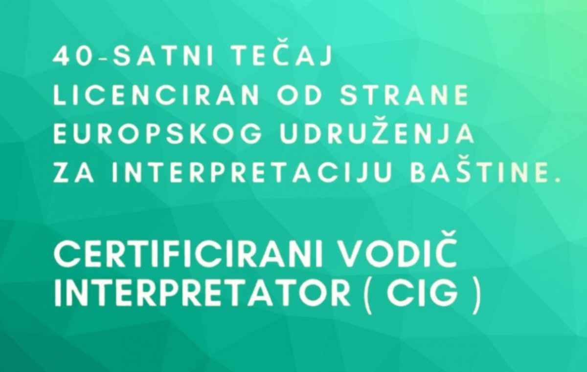 Objavljen poziv na 40-satni tečaj interpretacije baštine u sklopu projeta SReST