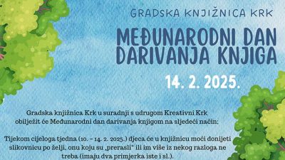 Akcija Gradske knjižnice Krk povodom Međunarodnog dana darivanja knjiga