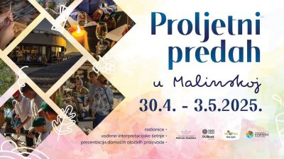 Proljetni predah u Malinskoj donosi odličan program za kraj travnja i početak svibnja