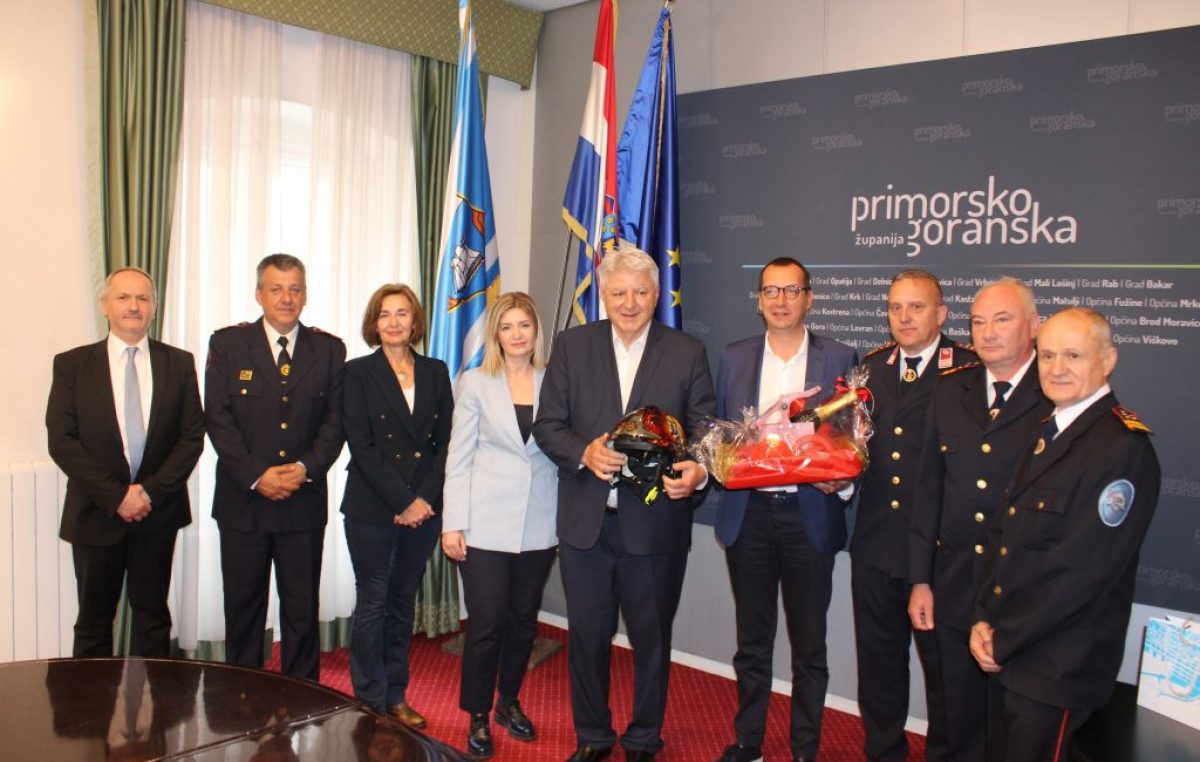 Prijem vatrogasnih zapovjednika PGŽ i Grada Rijeke povodom Dana svetog Florijana