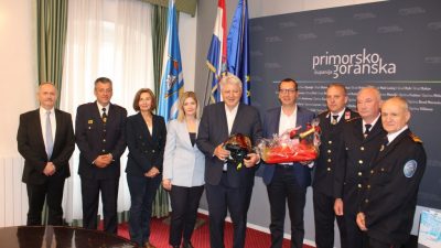 Prijem vatrogasnih zapovjednika PGŽ i Grada Rijeke povodom Dana svetog Florijana
